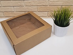 Упаковка 300*300*100 мм крафт